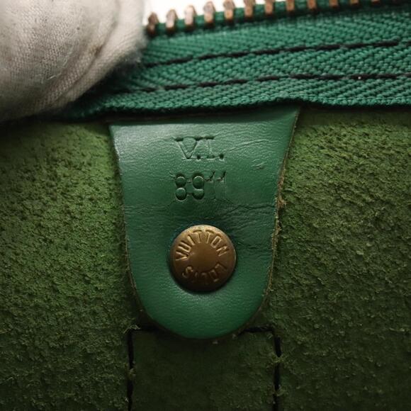 LOUIS VUITTON Epi Keepall 60 Boston Bag Green M42944 - Picture 12 of 16